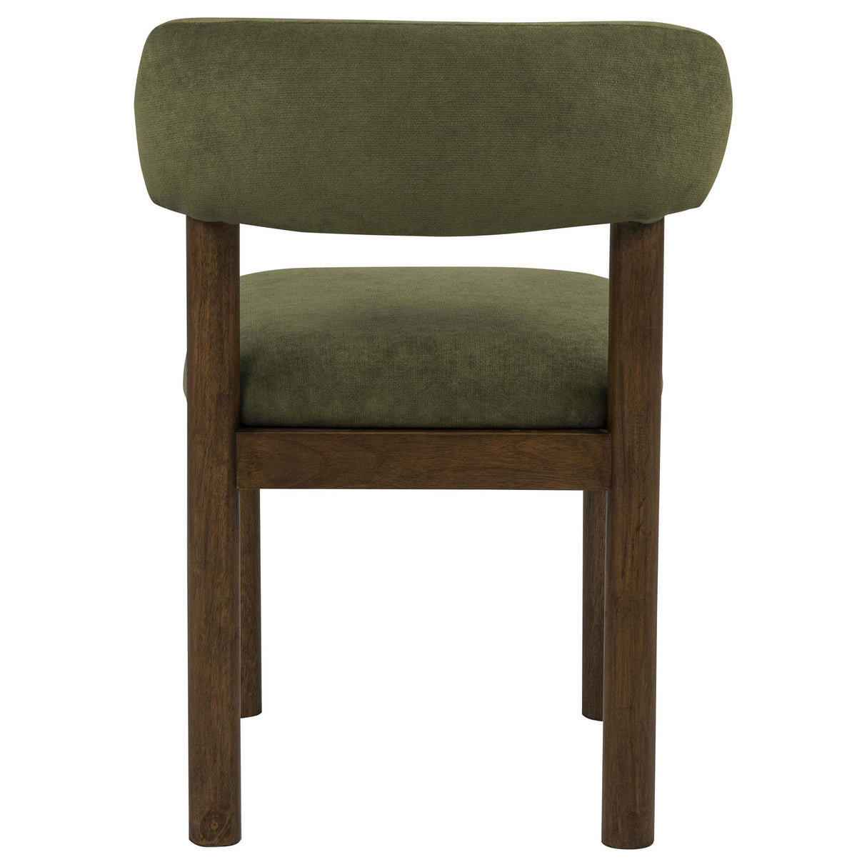 Faulkner Moss Green Upholstered Dining Side Chair, Set of 2