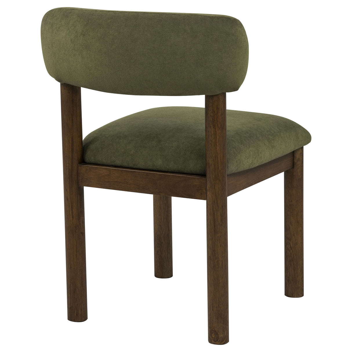Faulkner Moss Green Upholstered Dining Side Chair, Set of 2