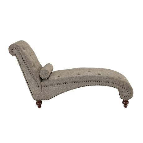 Bonne Brown Chaise from Homelegance - Luna Furniture