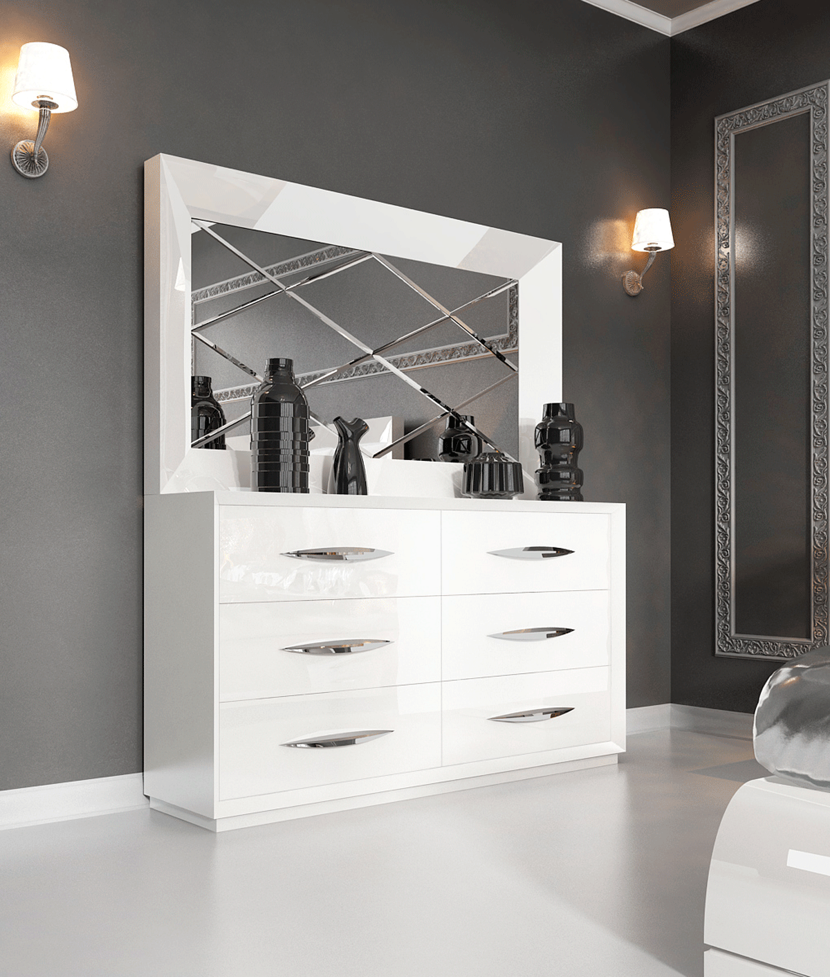 Carmen Double Dresser from ESF Furniture - Luna Furniture