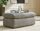 Dramatic Granite Ottoman from Ashley Furniture - Luna Furniture