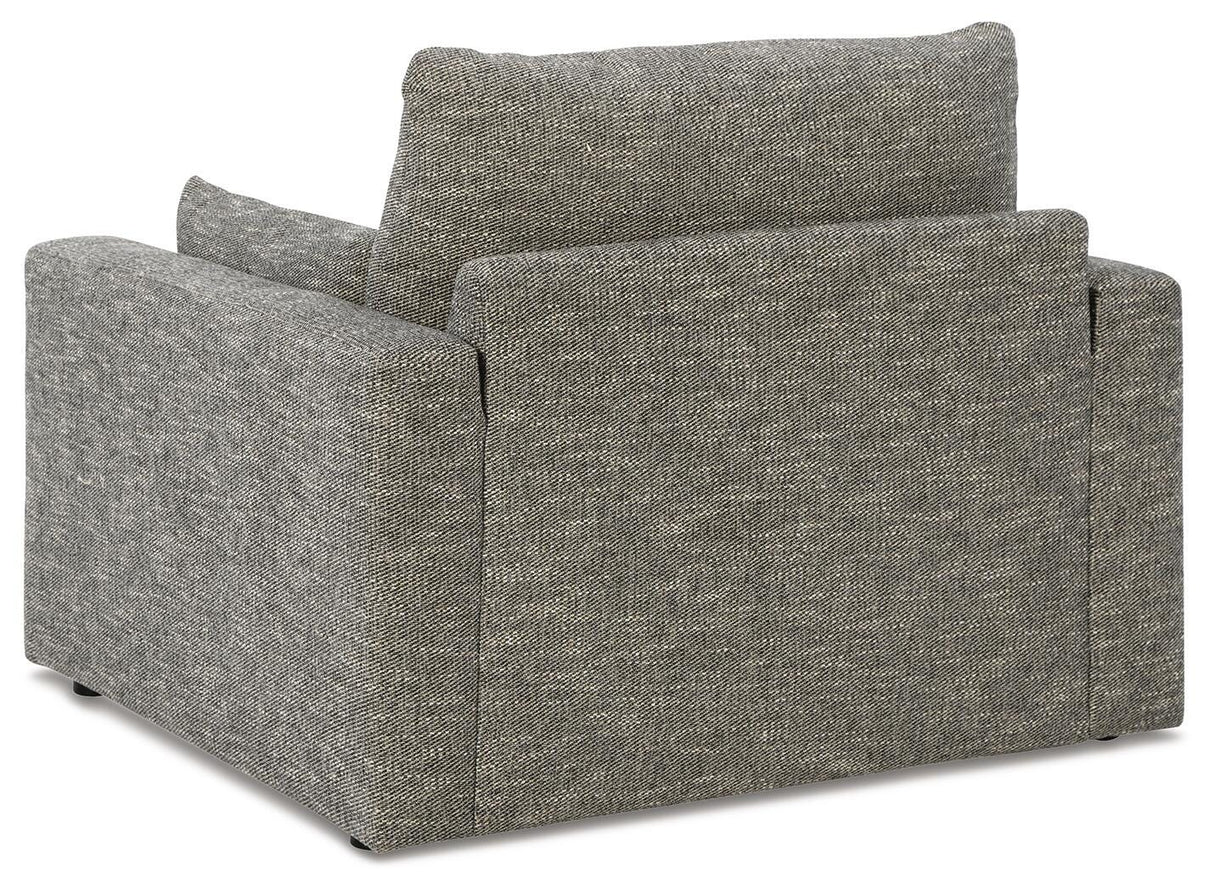 Dramatic Granite Oversized Chair from Ashley - Luna Furniture