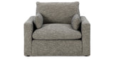 Dramatic Granite Sofa, Loveseat, Chair and Ottoman from Ashley - Luna Furniture