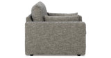 Dramatic Granite Chair and Ottoman from Ashley - Luna Furniture