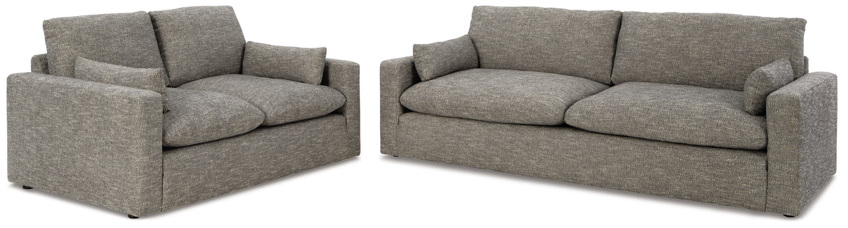 Dramatic Granite Living Room Set from Ashley Furniture - Luna Furniture