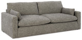 Dramatic Granite Sofa, Loveseat, Oversized Chair and Ottoman from Ashley Furniture - Luna Furniture
