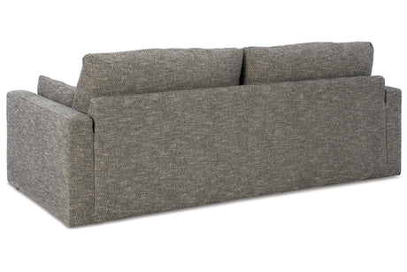 Dramatic Granite Sofa, Loveseat, Oversized Chair and Ottoman from Ashley - Luna Furniture