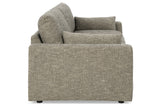 Dramatic Granite Sofa, Loveseat, Oversized Chair and Ottoman from Ashley - Luna Furniture