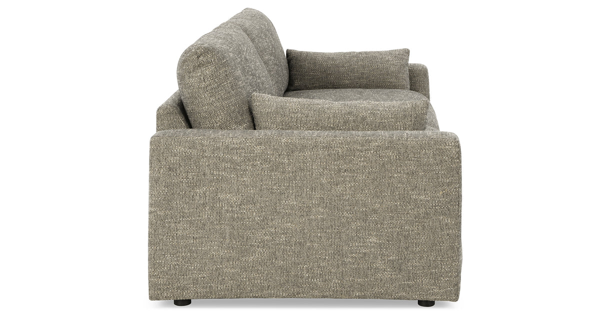 Dramatic Granite Sofa, Loveseat, Chair and Ottoman from Ashley - Luna Furniture