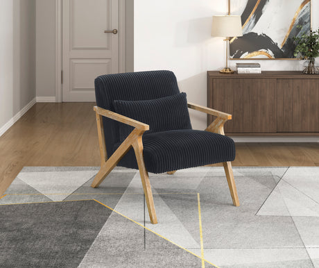 Chevron Beige Accent Chair from Homelegance - Luna Furniture