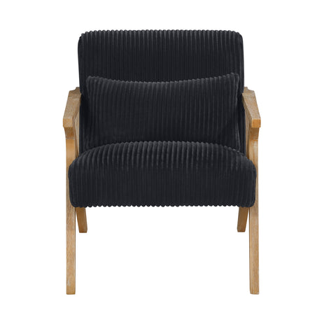 Chevron Beige Accent Chair from Homelegance - Luna Furniture