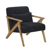 Chevron Beige Accent Chair from Homelegance - Luna Furniture
