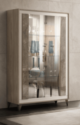 Arredo Ambra 2-Door Glass Cabinet from ESF Furniture - Luna Furniture