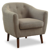 Lucille Beige Accent Chair from Homelegance - Luna Furniture