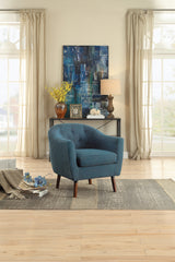 Lucille Blue Accent Chair from Homelegance - Luna Furniture