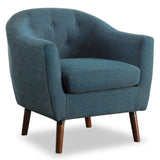 Lucille Blue Accent Chair from Homelegance - Luna Furniture