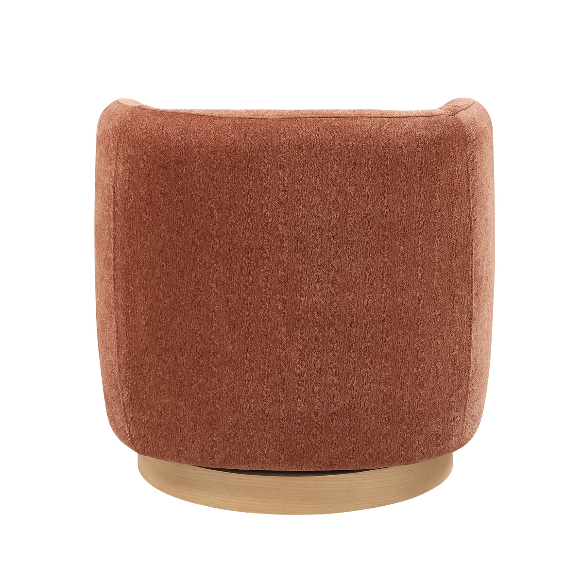 Synova Brown Chenille Swivel Chair from Homelegance - Luna Furniture
