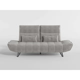 Quonsett Light Gray Sofa with Power Adjustable Seat from Homelegance - Luna Furniture