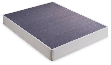 12 Inch Ashley Hybrid Mattress with Foundation in Gray from Ashley - Luna Furniture