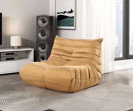 1203 Togo Yellow Accent Chair from Homelegance - Luna Furniture