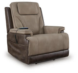 4Z-Peaceful Pause Sand Power Lift Recliner from Ashley - Luna Furniture