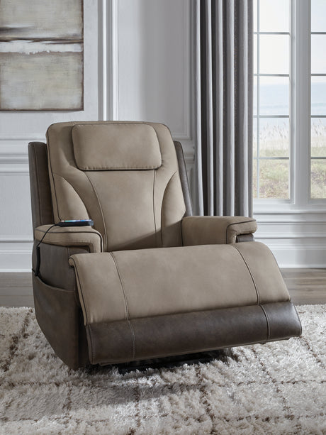 4Z-Peaceful Pause Sand Power Lift Recliner from Ashley - Luna Furniture