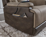 4Z-Peaceful Pause Sand Power Lift Recliner from Ashley - Luna Furniture