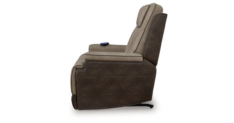 4Z-Peaceful Pause Sand Power Lift Recliner from Ashley Furniture - Luna Furniture