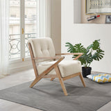 Ollen Sand Accent Chair from Homelegance - Luna Furniture