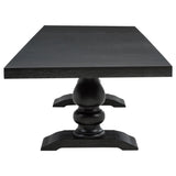 Phelps Distressed Noir/Tobacco Rectangular Dining Set from Coaster - Luna Furniture