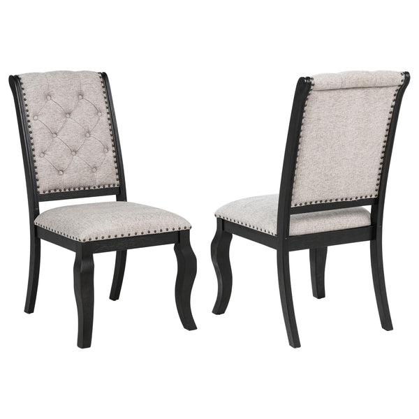Phelps Tobacco Upholstered Dining Side Chair, Set of 2