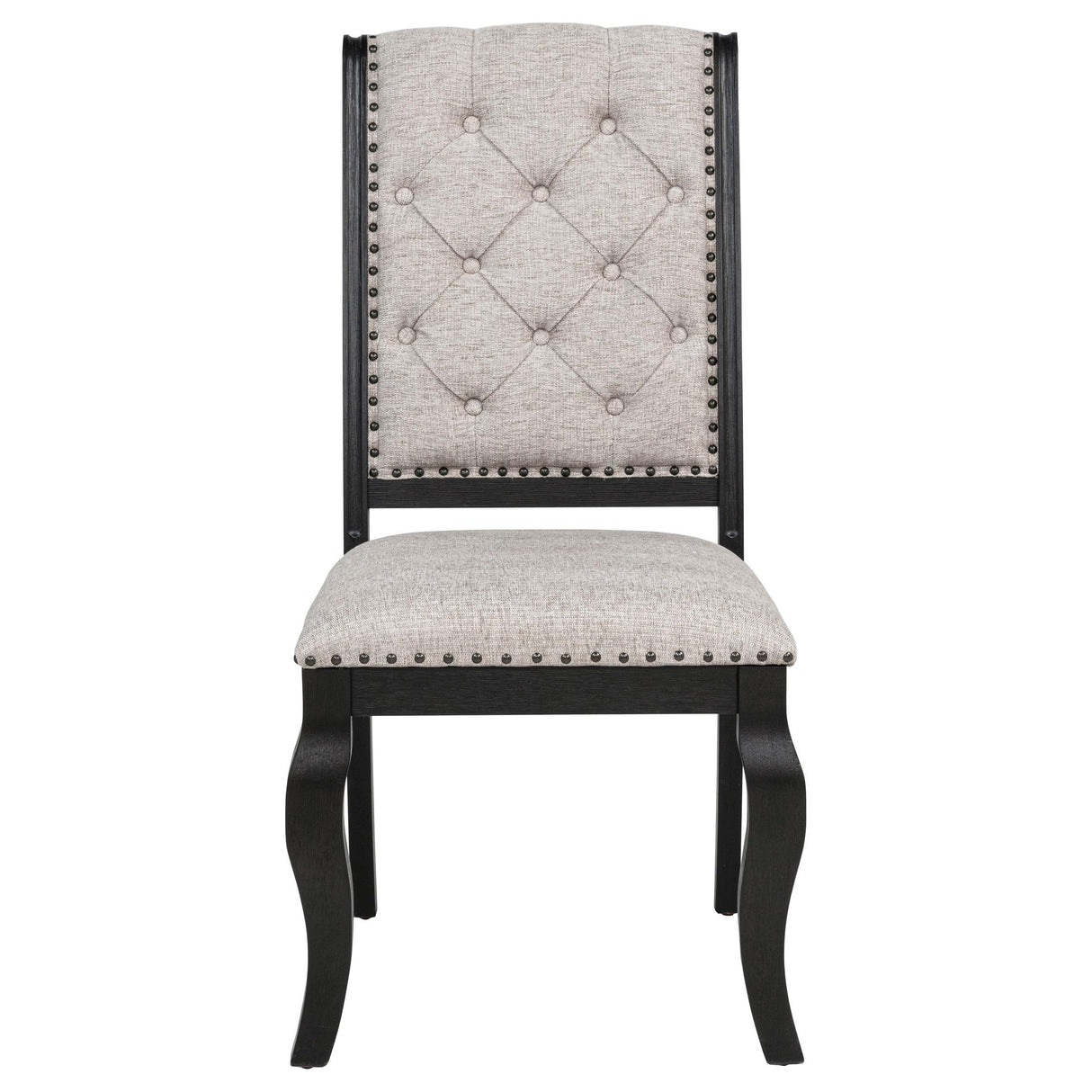 Phelps Tobacco Upholstered Dining Side Chair, Set of 2 from Coaster - Luna Furniture
