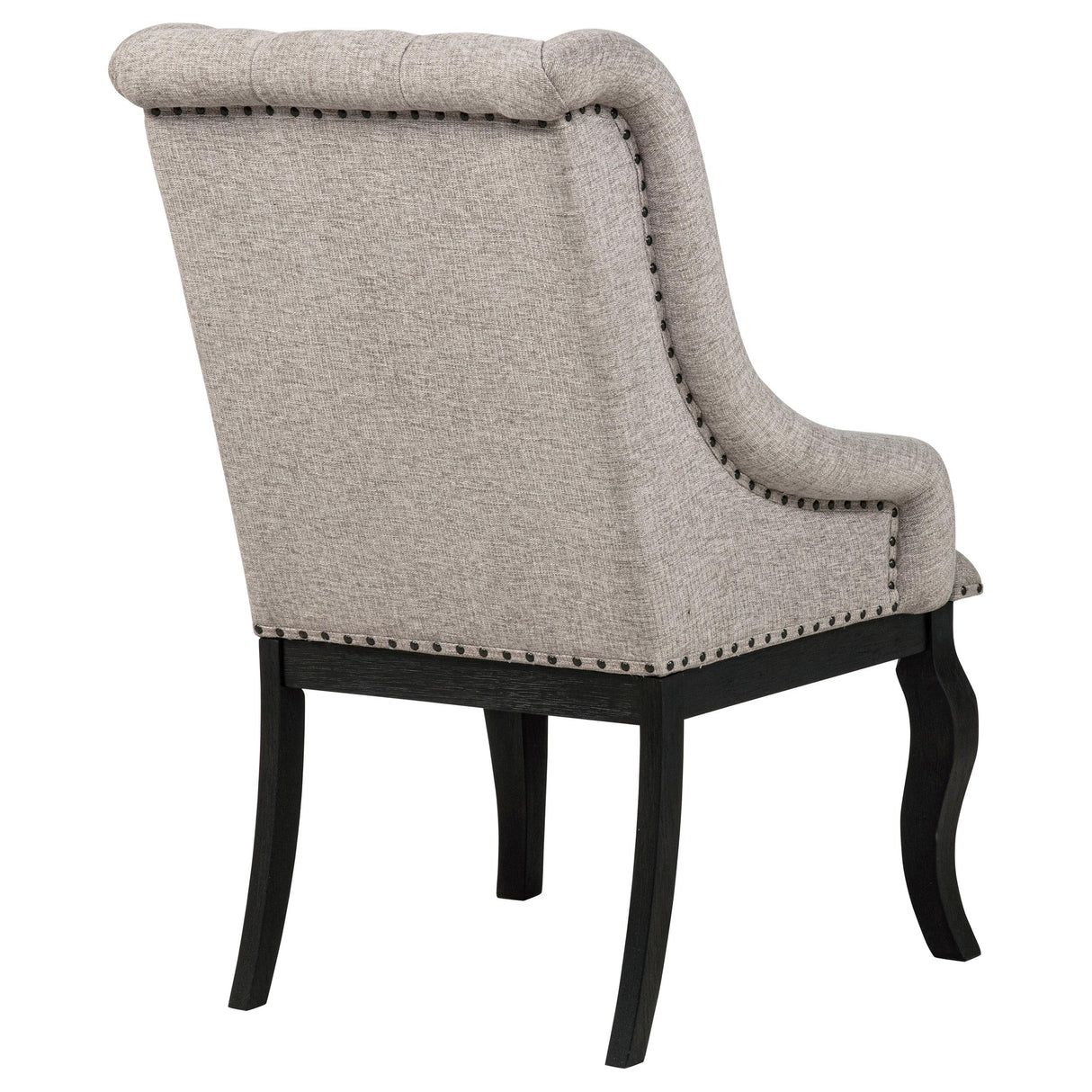 Phelps Tobacco Upholstered Dining Arm Chair, Set of 2 from Coaster - Luna Furniture
