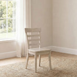 Orrison Linen Ladder Back Dining Side Chair, Set of 2 from Coaster - Luna Furniture