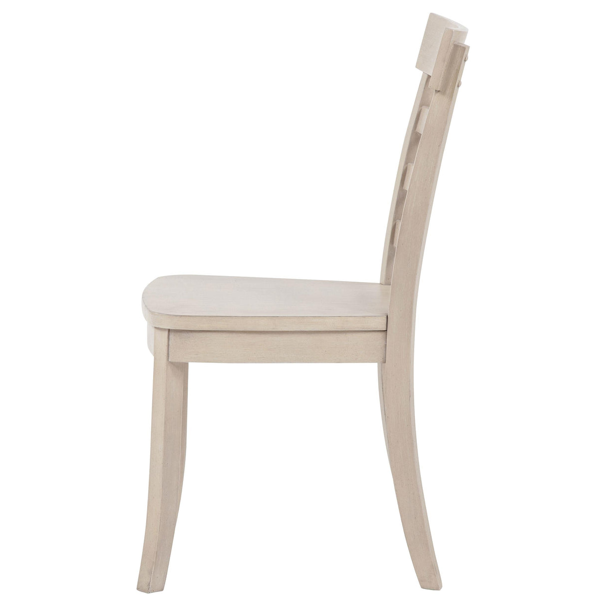 Orrison Linen Ladder Back Dining Side Chair, Set of 2 from Coaster - Luna Furniture