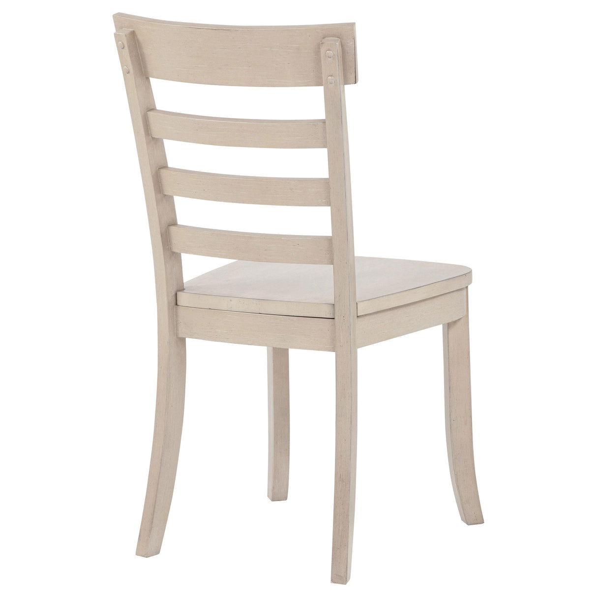 Orrison Linen Ladder Back Dining Side Chair, Set of 2 from Coaster - Luna Furniture