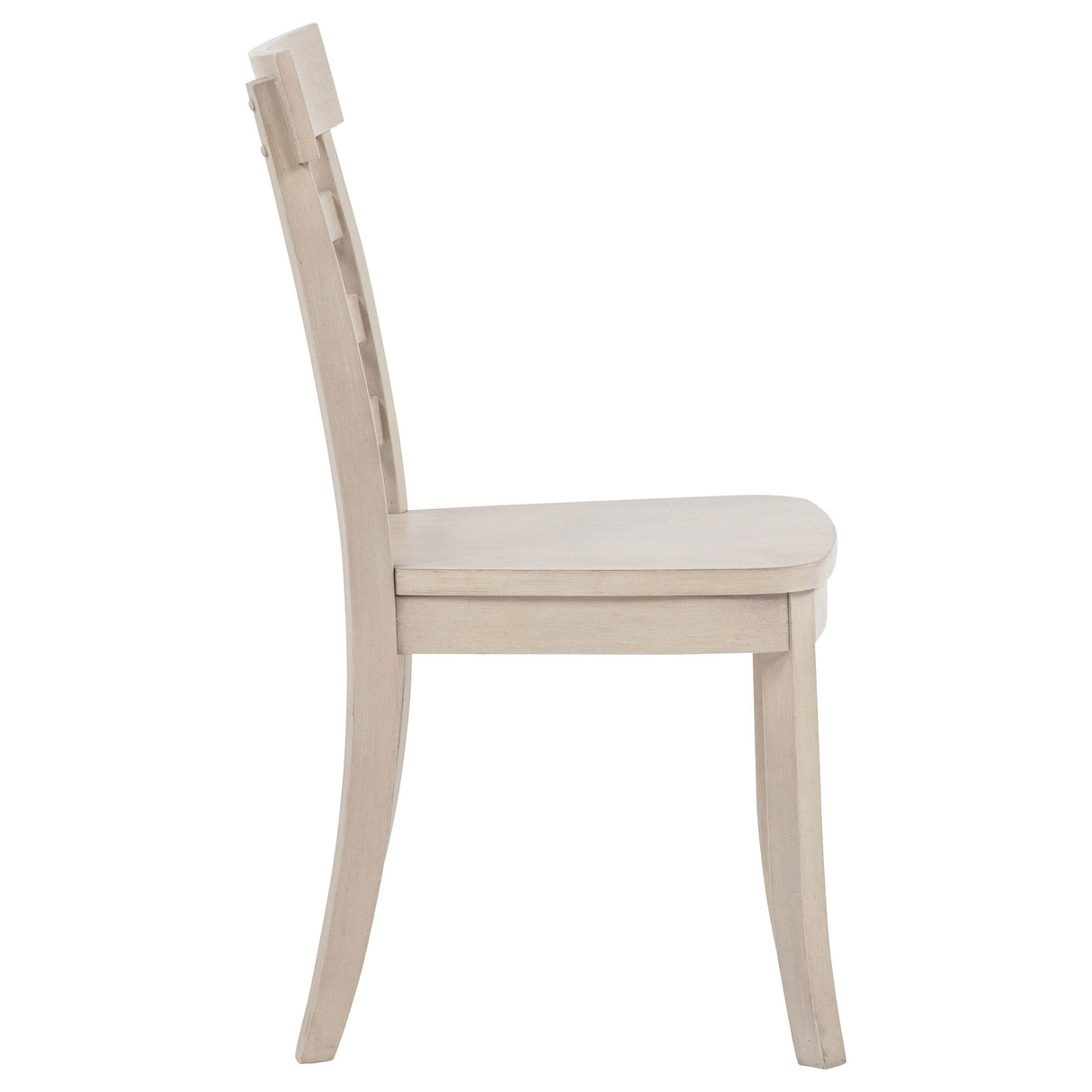 Orrison Linen Ladder Back Dining Side Chair, Set of 2 from Coaster - Luna Furniture