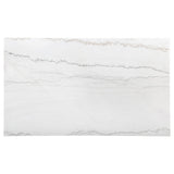 Averill Coffee Bean and White 72-Inch Rectangular Dining Table with Marble Top from Coaster - Luna Furniture