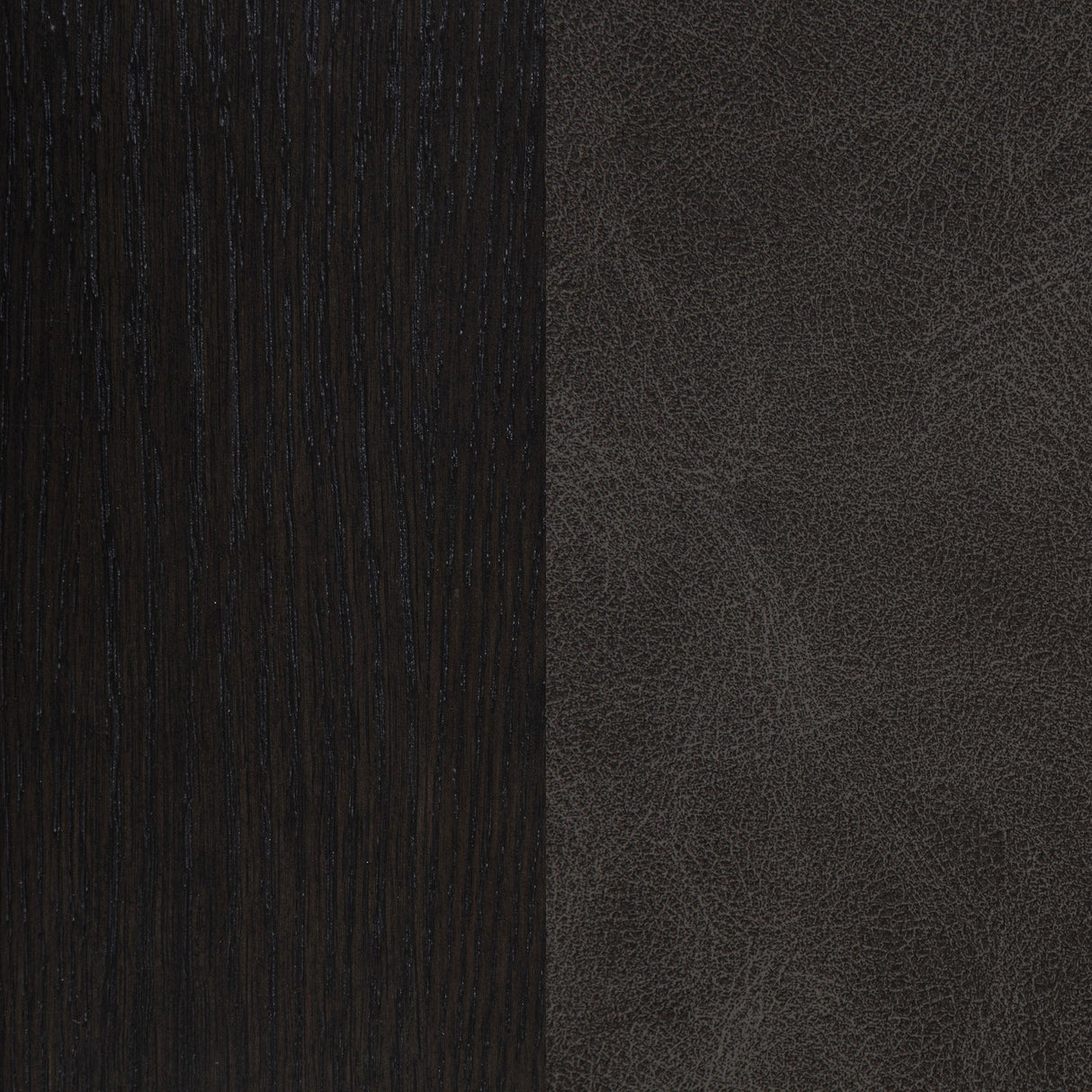 Averill Dark Gray Faux Leather Upholstered Dining Side Chair, Set of 2 from Coaster - Luna Furniture