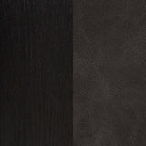 Averill Dark Gray Faux Leather Upholstered Dining Side Chair, Set of 2 from Coaster - Luna Furniture