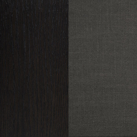 Berning Charcoal and Gray Fabric Upholstered Parson Side Chair, Set of 2 from Coaster - Luna Furniture