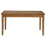 Atwood Warm Brown Rectangular Wood Dining Table from Coaster - Luna Furniture