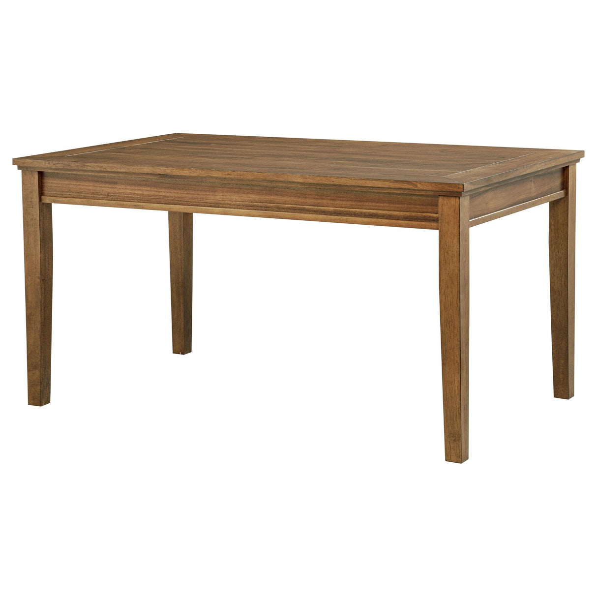 Atwood Warm Brown Rectangular Wood Dining Table from Coaster - Luna Furniture