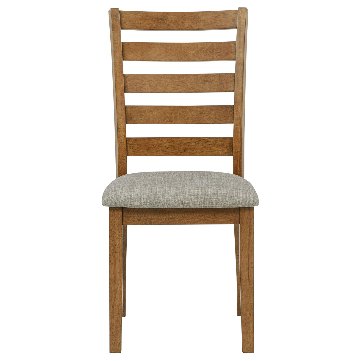 Atwood Warm Brown Wood Dining Side Chair Upholstered Seat from Coaster - Luna Furniture