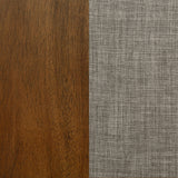Atwood Warm Brown Wood Dining Side Chair Upholstered Seat from Coaster - Luna Furniture