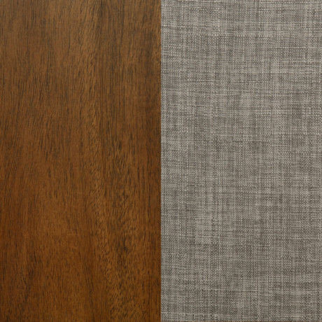 Atwood Warm Brown Wood Dining Side Chair Upholstered Seat from Coaster - Luna Furniture