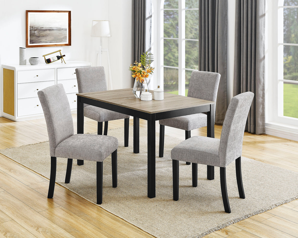 Forana Beige Dining Set from Crown Mark - Luna Furniture