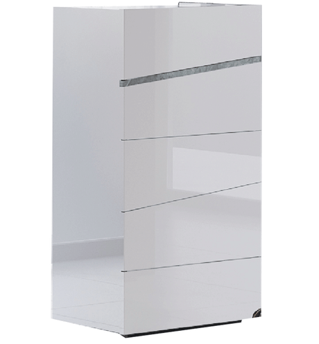 Alba White Chest from ESF Furniture - Luna Furniture