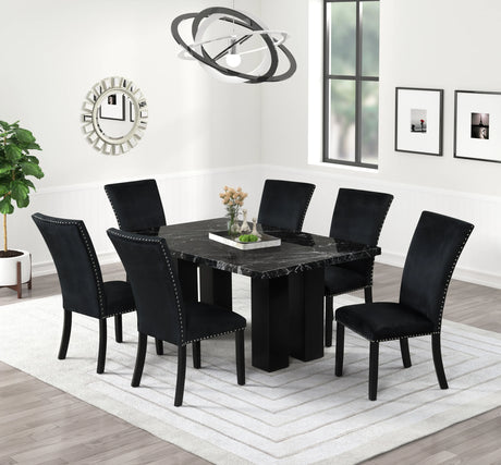 Solna Black 6-Piece Dining Set from Happy Homes - Luna Furniture