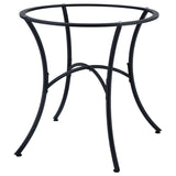 Kline Matte Black Curved Metal Dining Table Base from Coaster - Luna Furniture